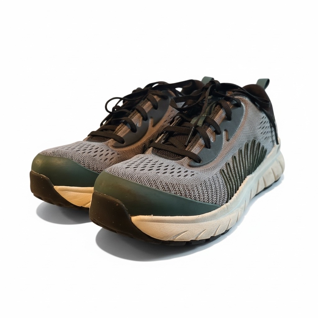 Red Wing Zero-G Lite 2284 Womens 8 Safety Toe Work Shoes Grey Teal Vibram Eh